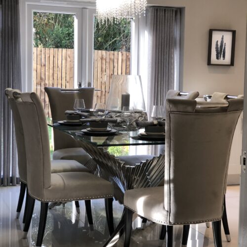 dining room home interior design in Alnwick